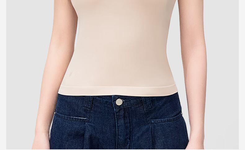 Curvilism Women's Short Sleeve T-Shirt Slim Fit Shaping New Stylish Slimming Inner Top White Size S 8