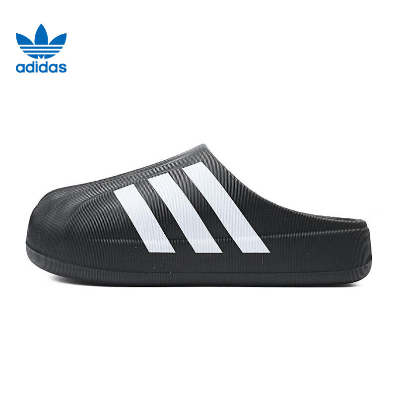 Adidas Trefoil Series, Unisex AdiFOM SUPERSTAR MULE Slippers, IG8277, Black, Size 42 1