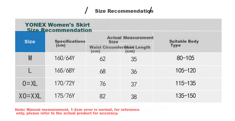 YONEX Badminton Skort for Women, Lightweight Quick-Dry Pleated Sports Skort 220105BCR Navy Blue XO 1