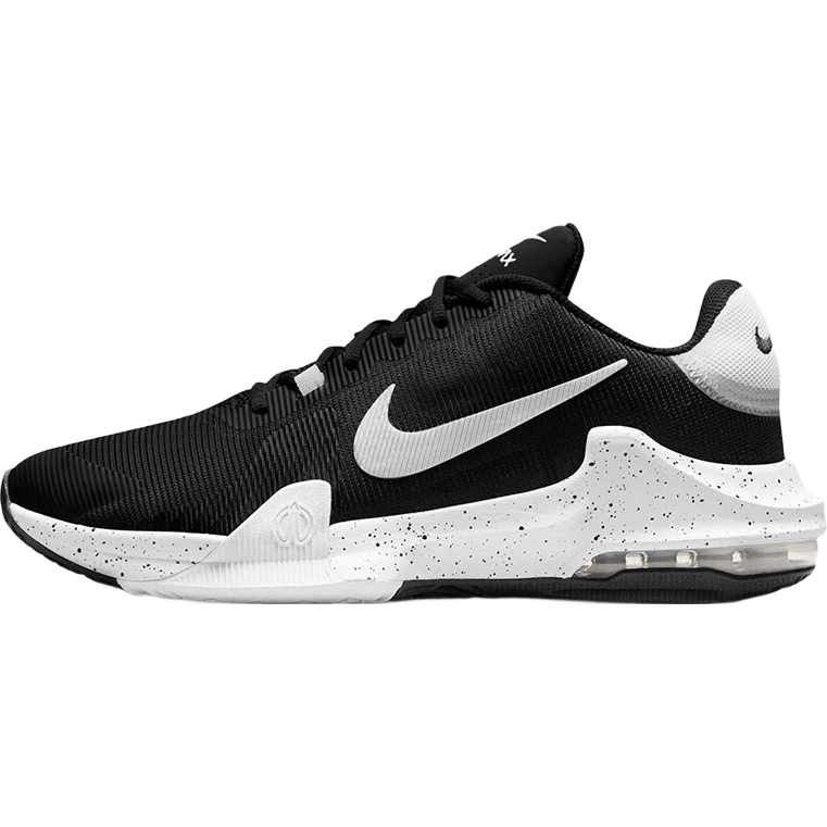 NIKE Men's Basketball Shoes AIR MAX IMPACT4 Sneakers DM1124-011 Black Size 43