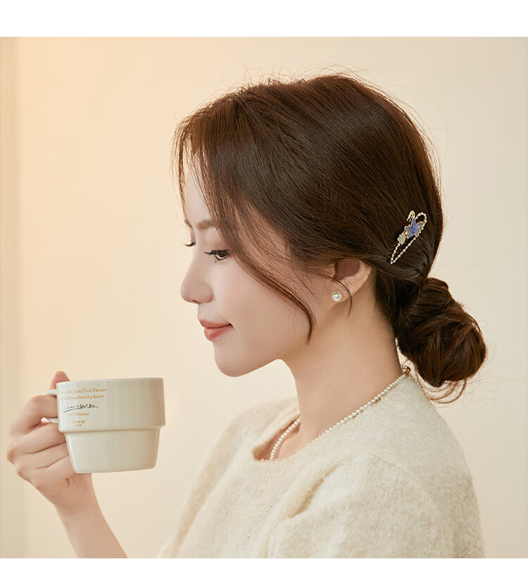 CHIMERA Starfish Shell Edge Side Bang Hair Clip Duckbill Clip Hairpin 6.1 Children's Day Gift 3