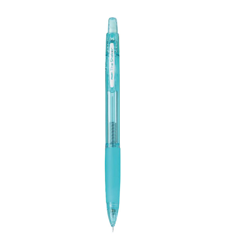 PILOT THE SHAKER 0.5mm Mechanical Pencil with Eraser Peacock Green for Elementary Students Beginners