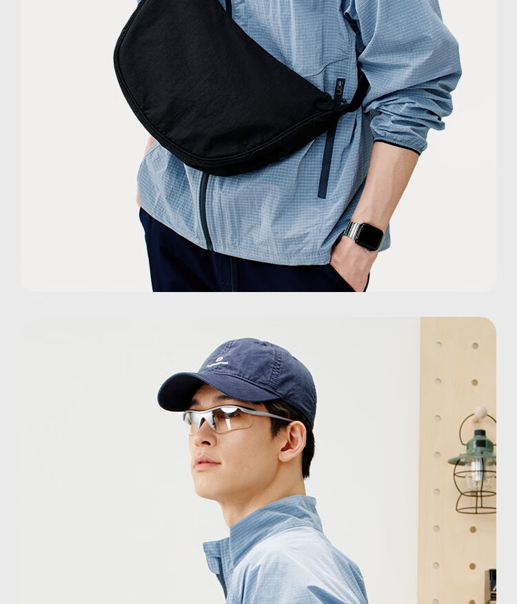 JD Original Casual Unisex Couple Shoulder Dumpling Crossbody Bag 7L Cool Pine Gree 18