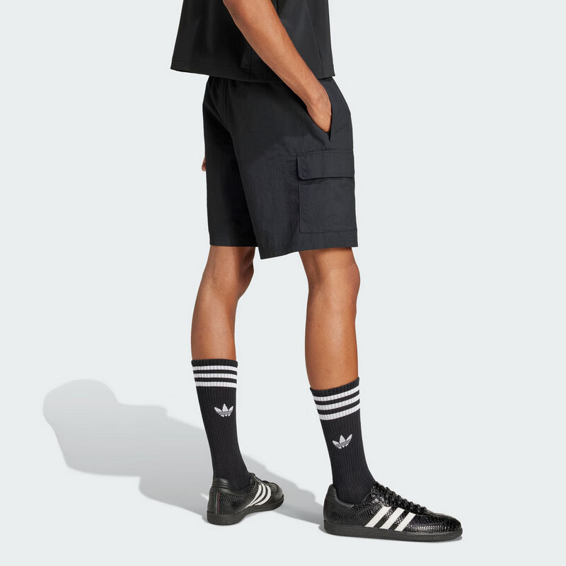 Adidas Trefoil Series, Men's ESS WVN SHORTS Shorts, JD0406, Black, Size S 2