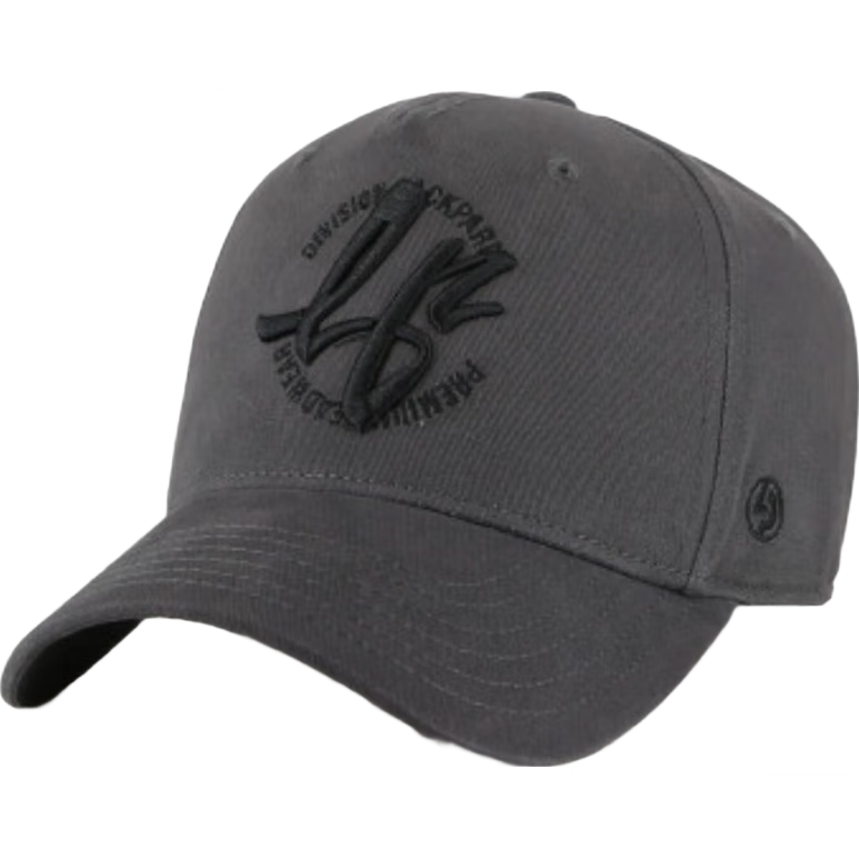 LACKPARD Men's Baseball Cap, Spring And Summer Hard-Top Visor Hat, Sun Protection Hat, All-Season Outdoor Couple Hat, Adjustable, Deep Gray