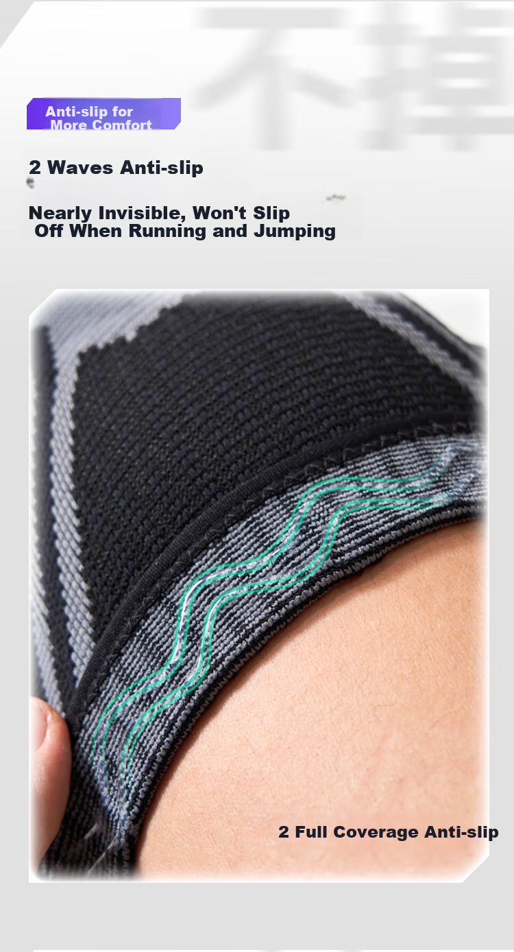 JD Original X380 Sports Knee Brace for Running And Basketball, Patella Fixation Meniscus Knee Protector, Single Piece L 12