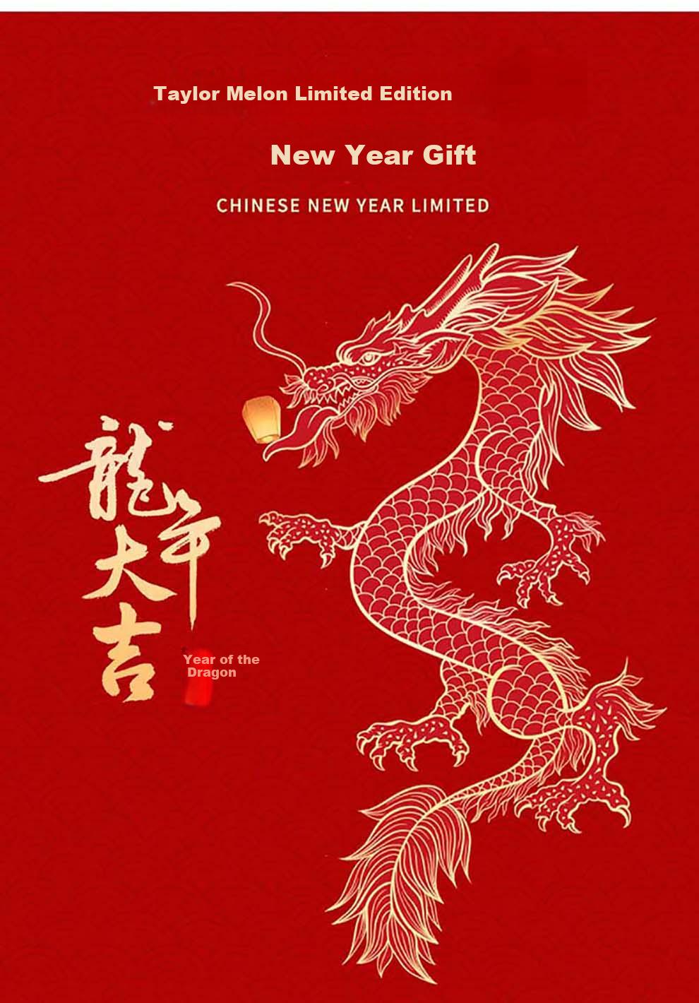 Taylormade Golf Balls, 2024 Model TP5x Pix Five-Layer Balls, Year of The Dragon Limited Edition Gift Competition Balls, 12 Pieces 2