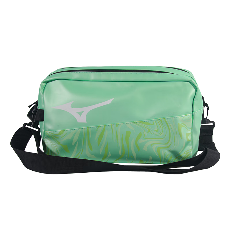 MIZUNO Swimming Bag with Dry And Wet Separation, Water-Resistant Storage Bag, Handheld Large Capacity Fitness Sports Swimming Equipment C002 Gree