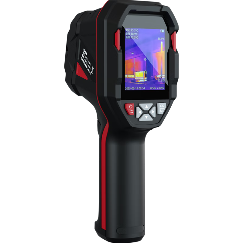 DELIXI ELECTRIC Infrared Thermal Imaging Thermometer High-Precision Thermal Imaging Power Temperature Measurement Floor Heating Leak Inspection DI506D