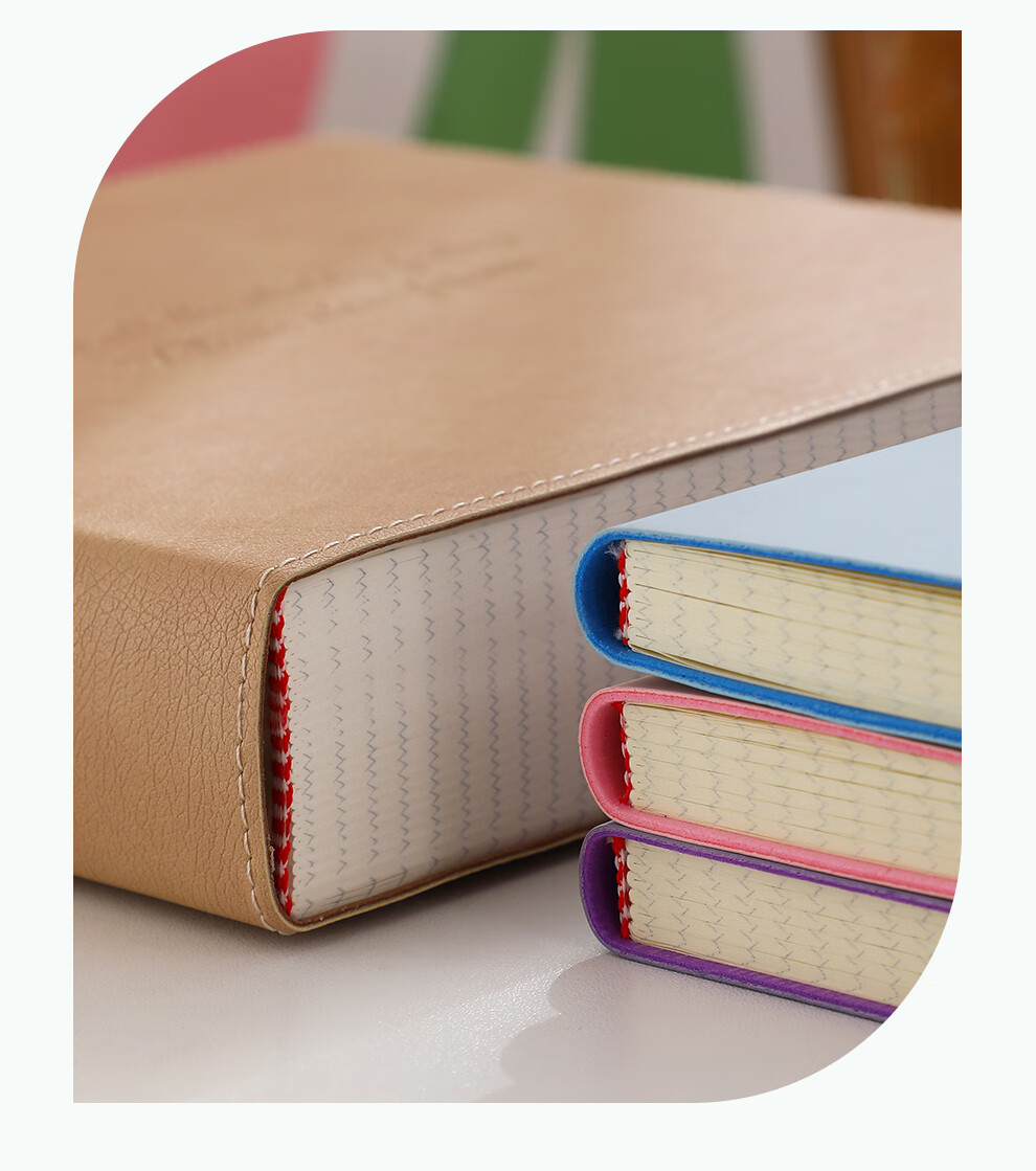 Jiaranheng [Lasts 2 Years] B5 Extra Thick Notebook, Aesthetically Pleasing Soft Cover, 16K Journal, 380 Sheets, 760 Pages, College Student Exam Preparation Notebook, Grid Paper Inner Pages, Customizable 5