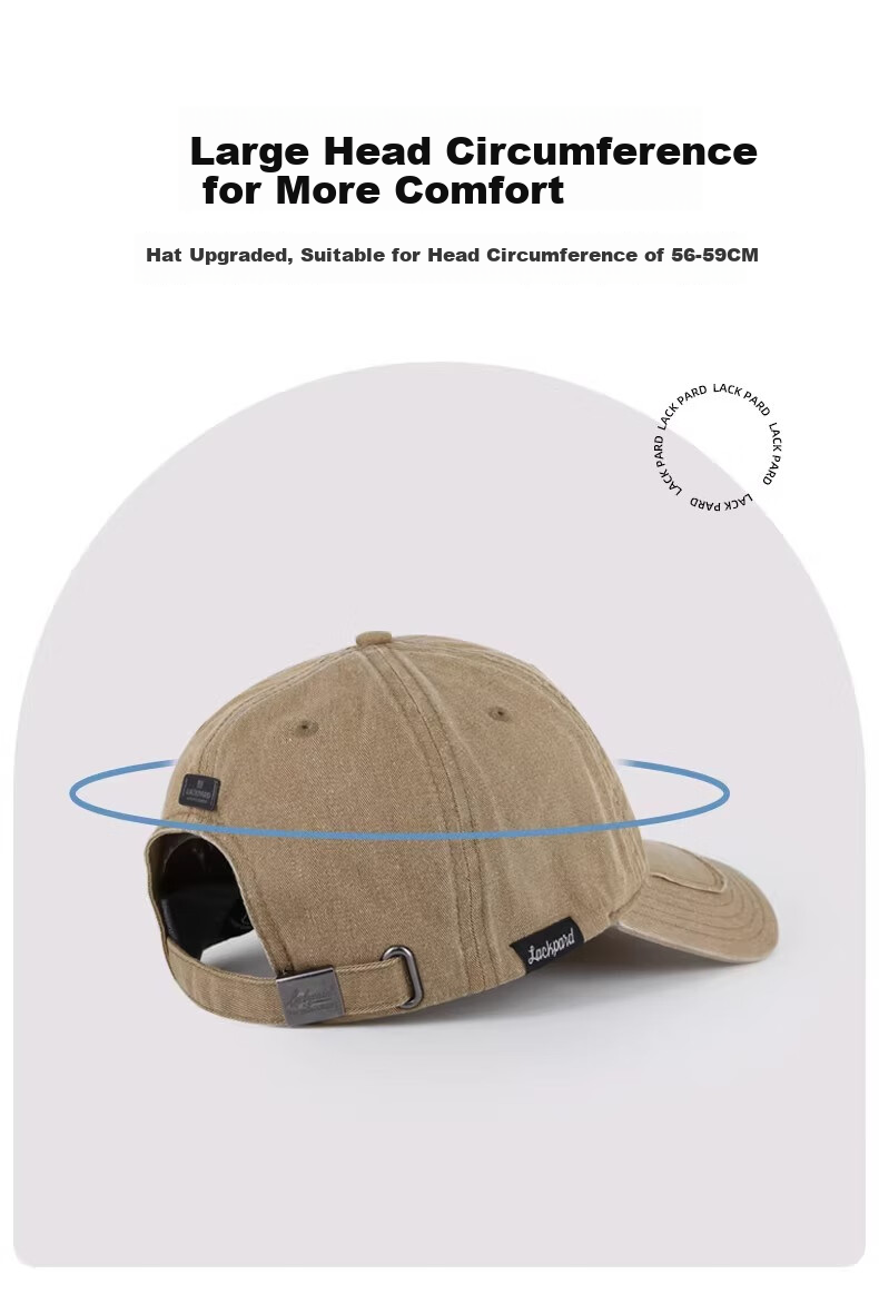 LACKPARD Versatile Baseball Cap for Men And Women, Spring And Summer Soft Top Fashion Face-Slimming Sun Visor Hat, Dark Gray, Adjustable 13
