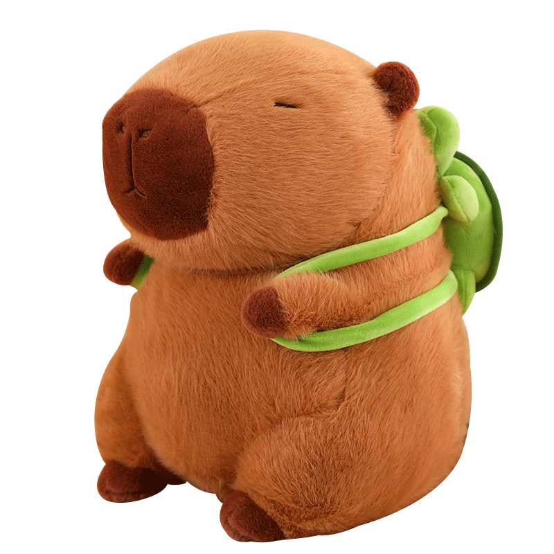 Beishangxing Capybara Plush Toy Doll Stuffed Animal Companion Pillow for Sleeping, Children's Gift for Girls And Boys Birthday Present