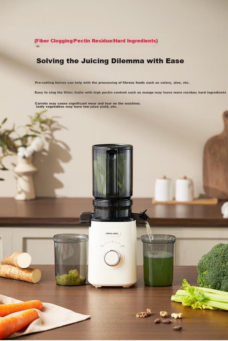 APIXINTL Japanese Anben Su Juicer, Home Multi-Functional Apple And Vegetable Juicer, Pulp Separation, Fully Automatic Mini Grinder 4