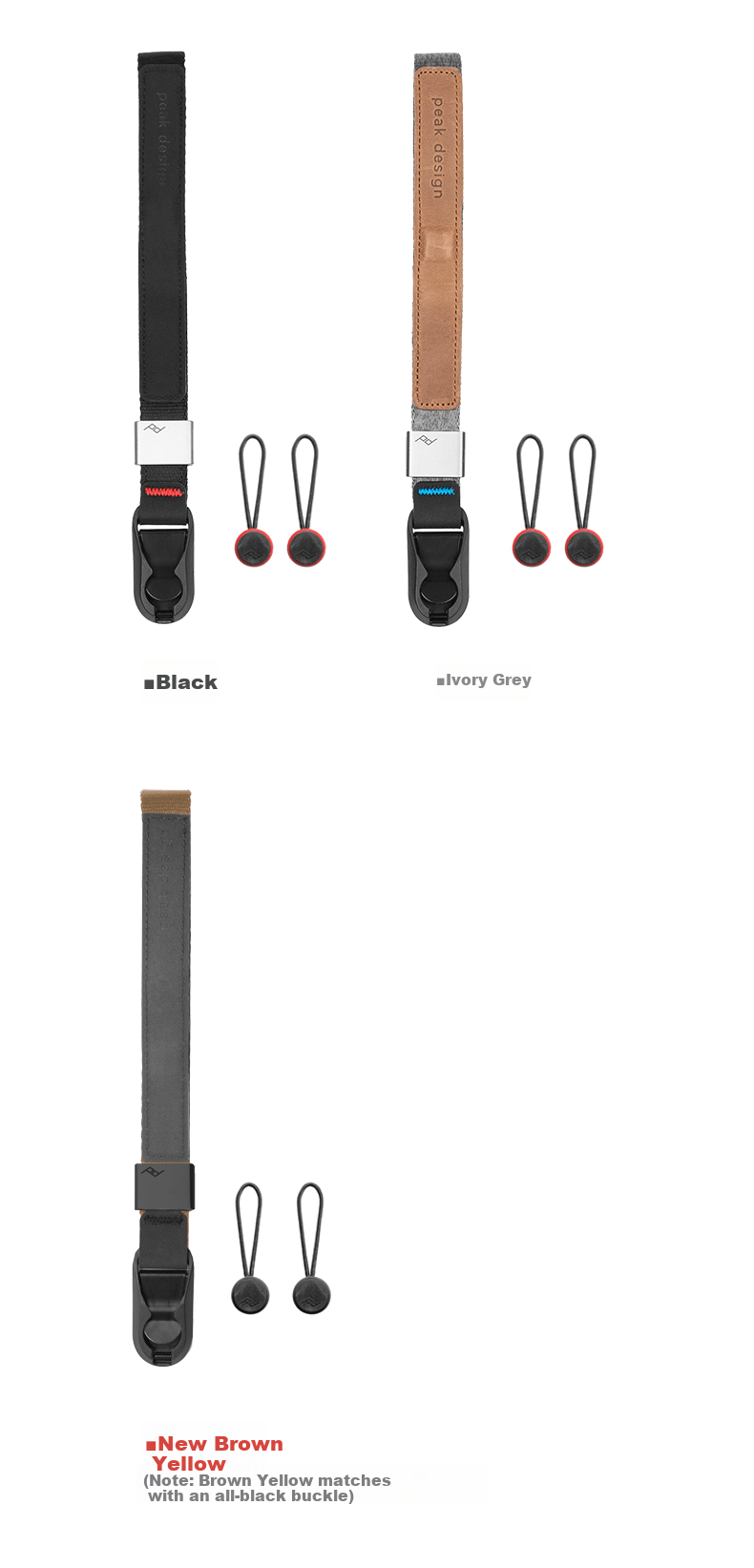 Dianfengsheji Peak Design Camera Wrist Strap, DSLR And Mirrorless Digital Camera PD Quick-Release Wristband, Quick-Connect Safety Lanyard Strap 10