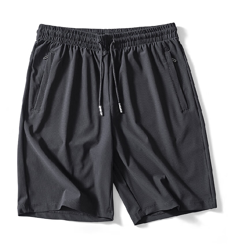 Jeanswest Ice Silk Shorts for Men, Summer Ice Silk Cool Feeling Breathable Antibacterial Sports Pants, Loose Casual Youth Trousers for Me 4