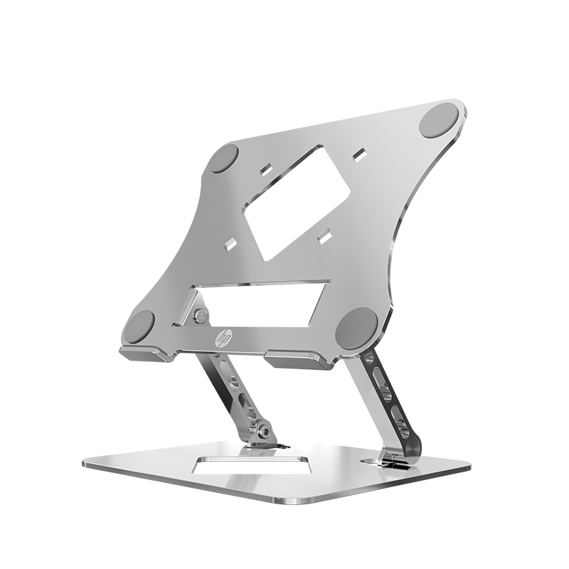 HP Laptop Stand, Computer Stand with Cooling Function, Height Adjustable And Suspended, Desktop Vertical Riser for Apple Mac, Lenovo Legion, Huawei, And Other Laptops