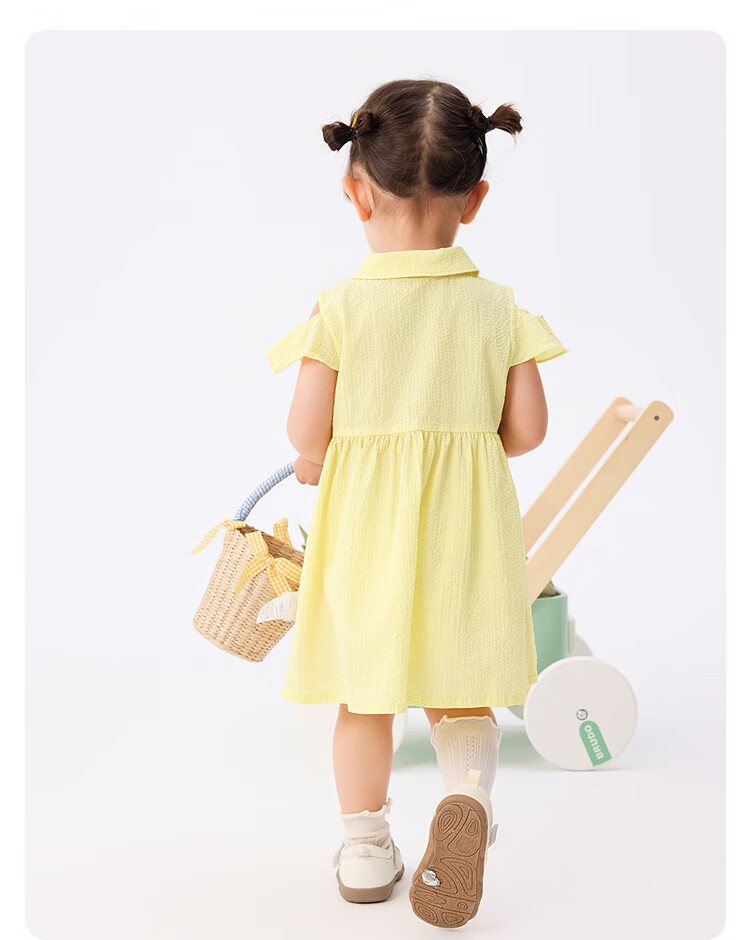 Balabala Girls Dress Baby Princess Dress 2025 Summer Sweet and Fresh [Mall Same Style] 200225111009 8