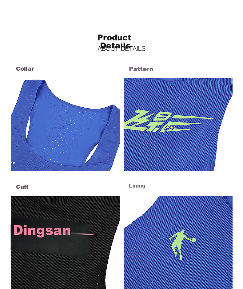 QIAODAN Feiying PB Professional Marathon Vest for Men, Quick-Drying Breathable Running Top 8