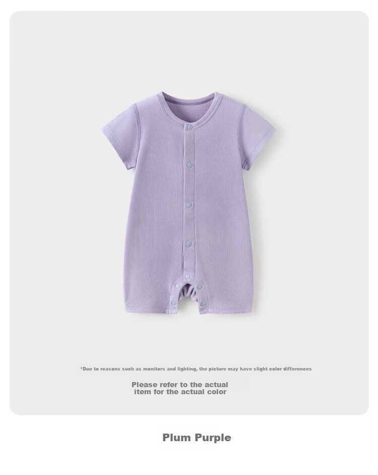 Babylove Summer Modal Lightweight Breathable Baby Romper Short Sleeve Onesie for Boys And Girls, Home Wear Clothing 11