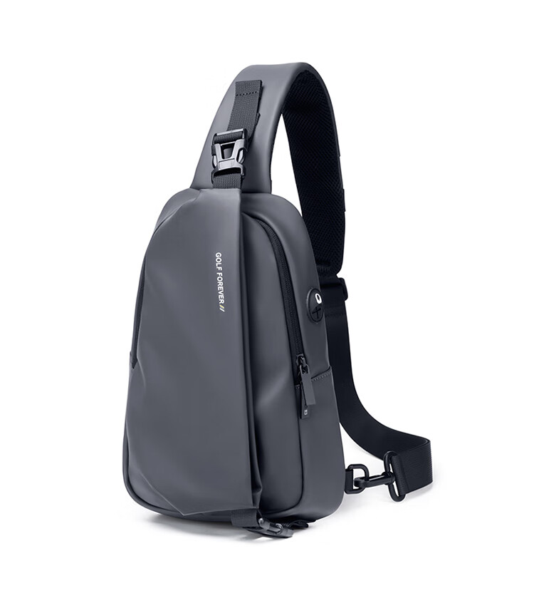 GOLF Chest Bag for Men, Large Capacity Crossbody Bag, Shoulder Bag for IPad And Phone, Water-Resistant Casual Sports Cycling Backpack 7