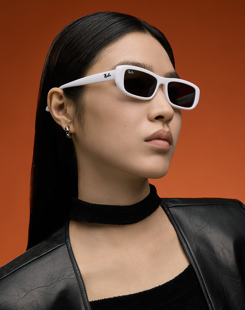 RayBan Sunglasses for Men And Women, Fashionable Outdoor Narrow Frame Glasses 0RB4436D 2