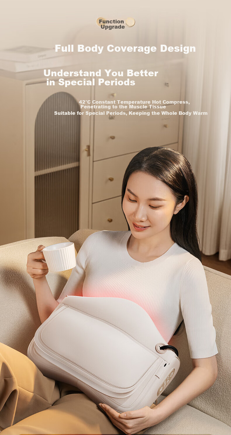 AUX Cervical Massager 4332 (Rechargeable Gift Box Set), Back And Neck Massage Device Pillow, Shoulder And Neck Pain Relief Tool, Mid-Autumn Festival Gift 16