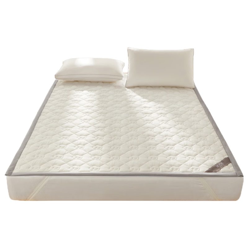 BEYOND Home Textiles, 100% Xinjiang Cotton Mattress Pad, All-Cotton Washable Quilt, Thickened Version, Shaohua, 120*200cm
