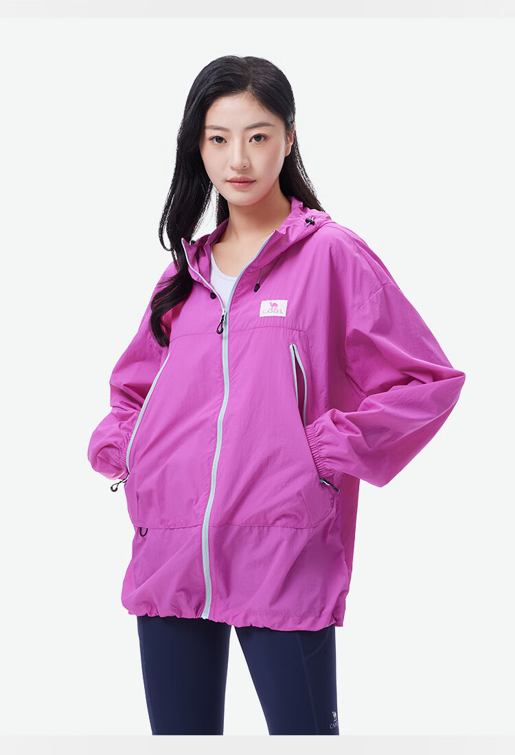 CAMEL Outdoor Sunscreen Jacket Unisex Spring Summer UV Protection Lightweight Coat [Wang Junkai Edition] 36