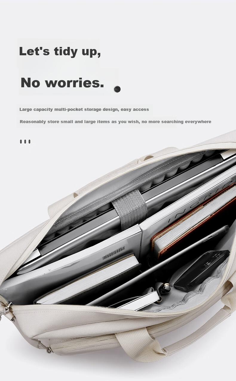 DiyiGongfang Laptop Bag, Handheld And Shoulder Strap, 13/14 Inches, for Women's Business Trips, Travel, Work, Suitable for Huawei Matebook14, Apple 13.6, Xiaomi Laptops 3