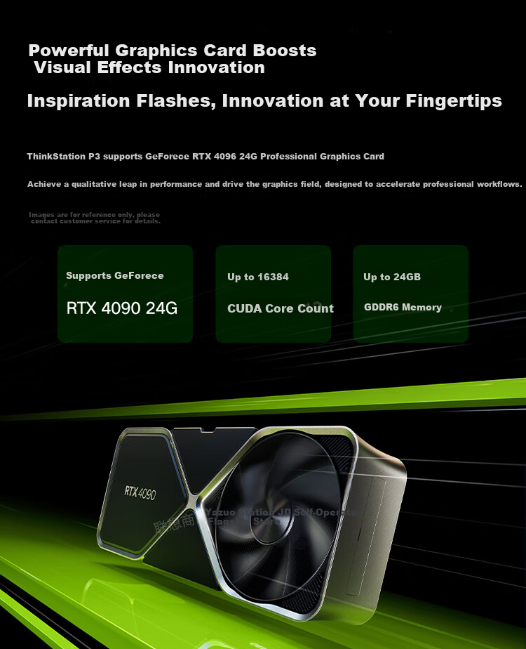 Lenovo ThinkStation P3 Graphics Workstation AI Desktop Computer Host Supports OpenClaw Deployment, I3-13100 Processor, 8GB RAM, 256GB SSD, Three-Year Warranty 6