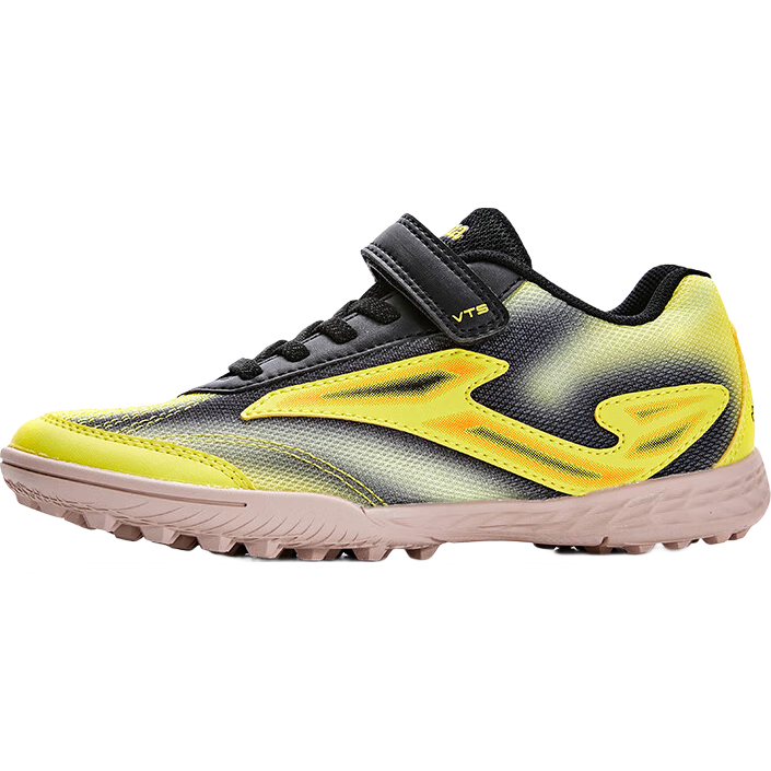 JOMA Soccer Shoes TF Turf Cleats for Youth, Children And Elementary School Students, Non-Slip, Wear-Resistant, Breathable Football Training Shoes, Yellow, Size 39