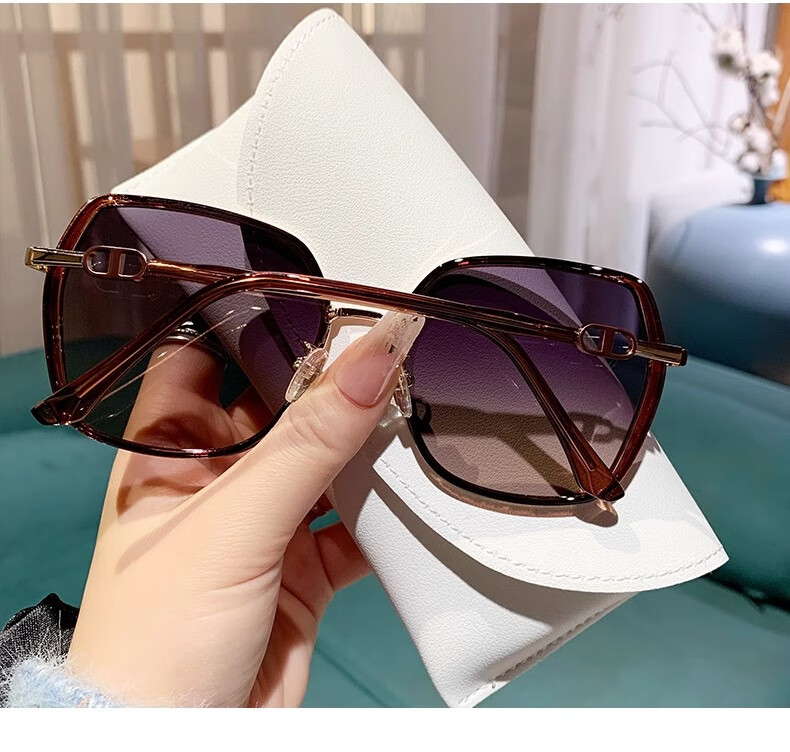GOGOSOON 2025 New Women's Sunglasses, High-End UV Protection, Anti-Glare Driving Sunglasses, Can Be Fitted with Prescription Lenses 6