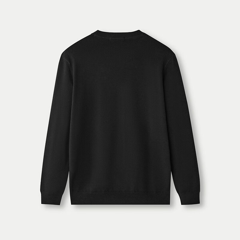 HLA Knitted Sweater for Men, Light Business Classic Series, Round Neck Sweater, Winter Men's Wear