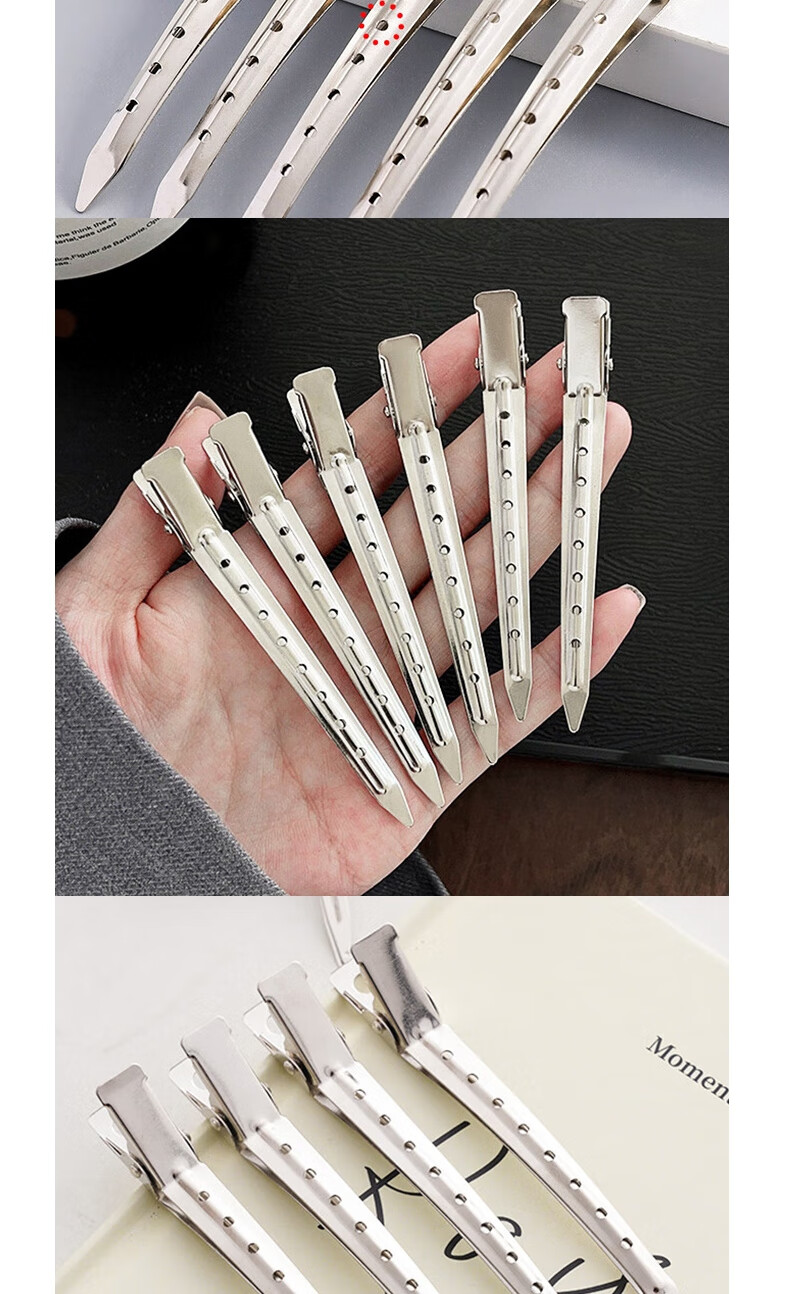 Jianyingshu Waterdrop Hair Clips 20pcs Colorful Side Clips Back Hair Bang Clips Updo Clips Forehead Small Clamps 4
