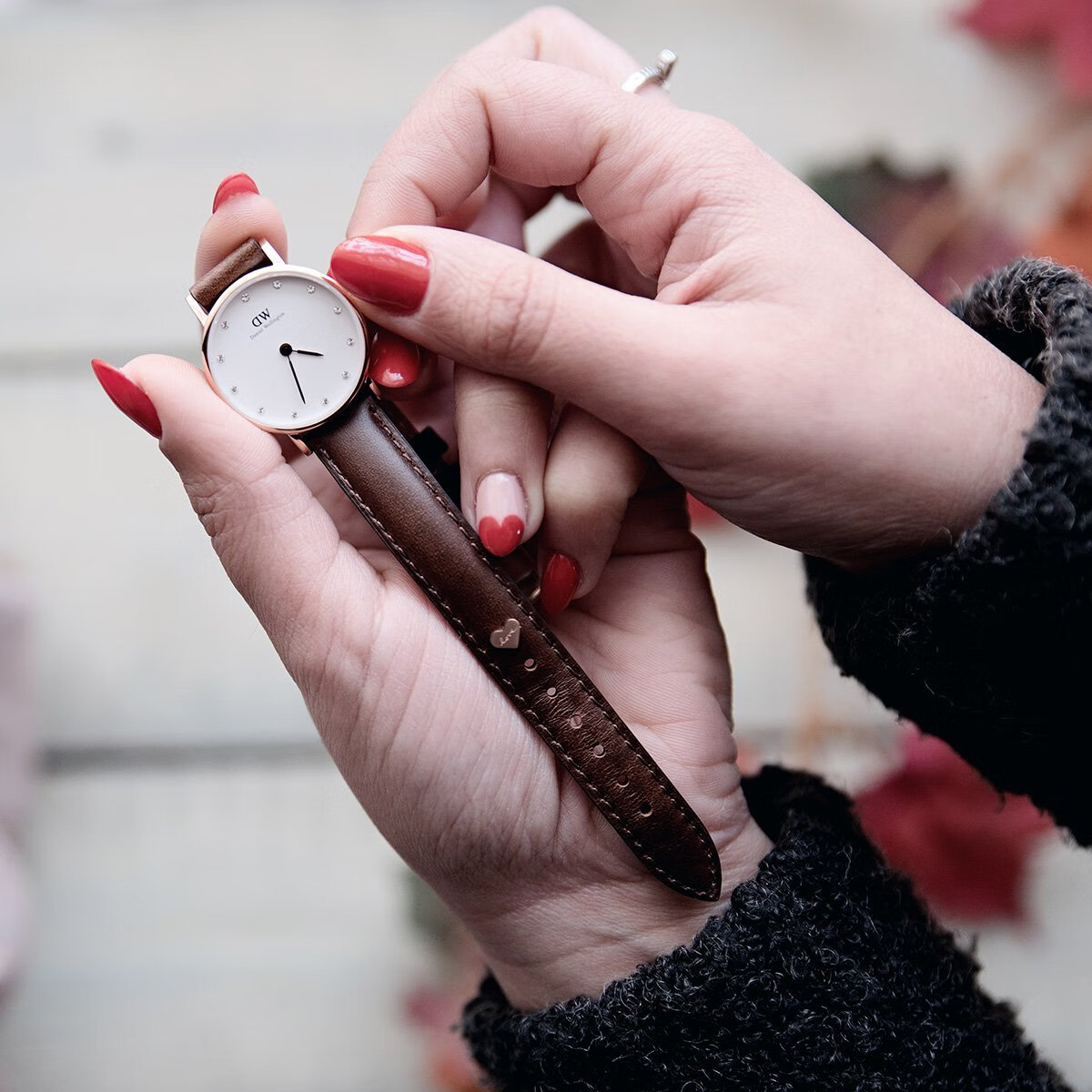 Daniel Wellington Imported DW Women's Fashion Trendy Analog Watch Christmas Gift for Girlfriend 0923DW 8