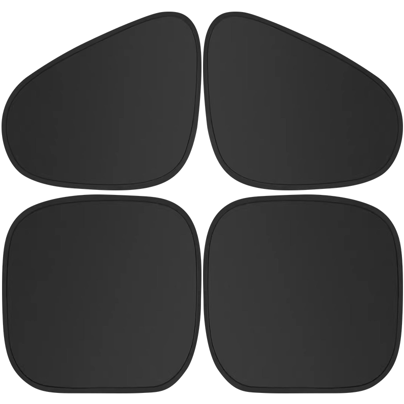 Yilafu Car Sunshade Front Window Sunshade Curtain Sun Protection Heat Insulation Side Window Sunshade Black Glue Static Adsorption Sun Protection Special