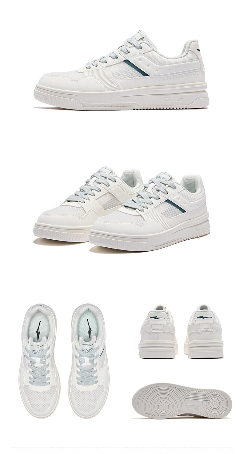 ERKE Men's Sneakers, Summer New Breathable Versatile Casual Shoes, Thick-Soled Comfortable Sports Shoes | Wanku 3 17