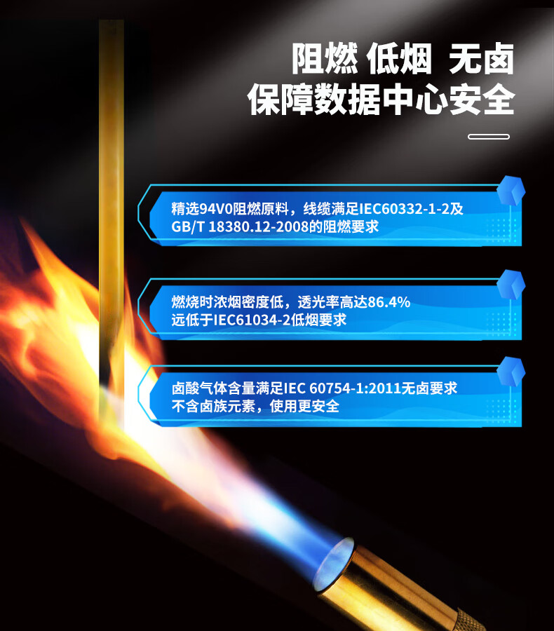 Guanghang Telecom Grade Optical Fiber Patch Cord ST-ST Single Mode Single Core 1m Drop Fiber Cable Low Smoke Halogen-Free Eco-Friendly Jacket Transceiver Pigtail GH-TT01-S 1