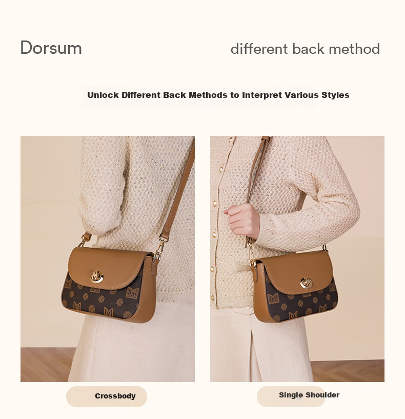 MEXICAN Handbag for Women, 2026 Light Luxury Shoulder Crossbody Bag, Retro Small Square Bag, Valentine's Day Gift for Wife Or Girlfriend 4