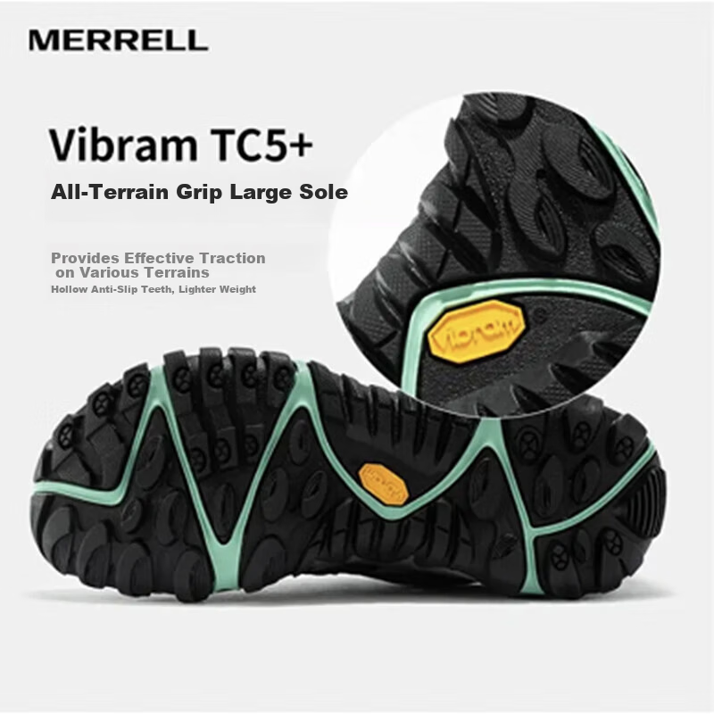 Merrell Water Hiking Shoes, ALL OUT BLAZE Outdoor Shoes, Vibram Non-Slip Breathable Casual Stream Trekking Shoes for Women, Size 36