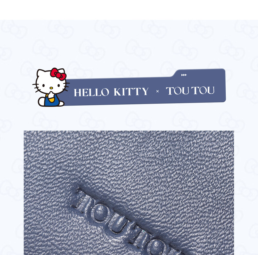Toutou Birthday Gift, Hello Kitty Wallet, Cute Denim ID Holder, Bank Card Case, Sanrio, for Girlfriend 13
