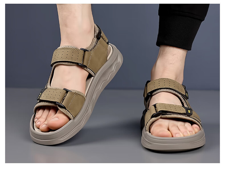 MULINSEN Men's Sports Sandals Casual Versatile Outdoor Beach Slippers L851001 13