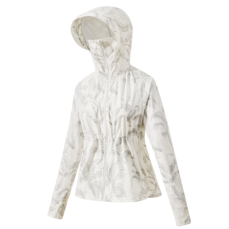 BOSIDENG Summer National Standard Original Yarn Women's Sun Protection Jacket UPF100+ UV Protection Casual Sports Travel Coat