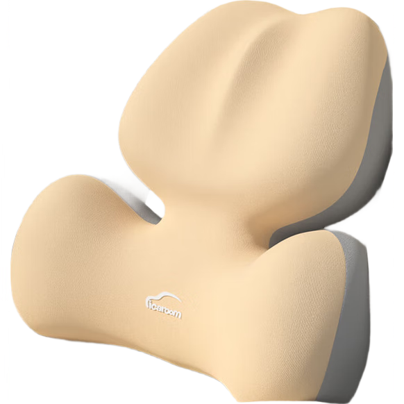ICAROOM Car Lumbar Support Cushion Back Pillow for Driving, Waist Brace Pillow