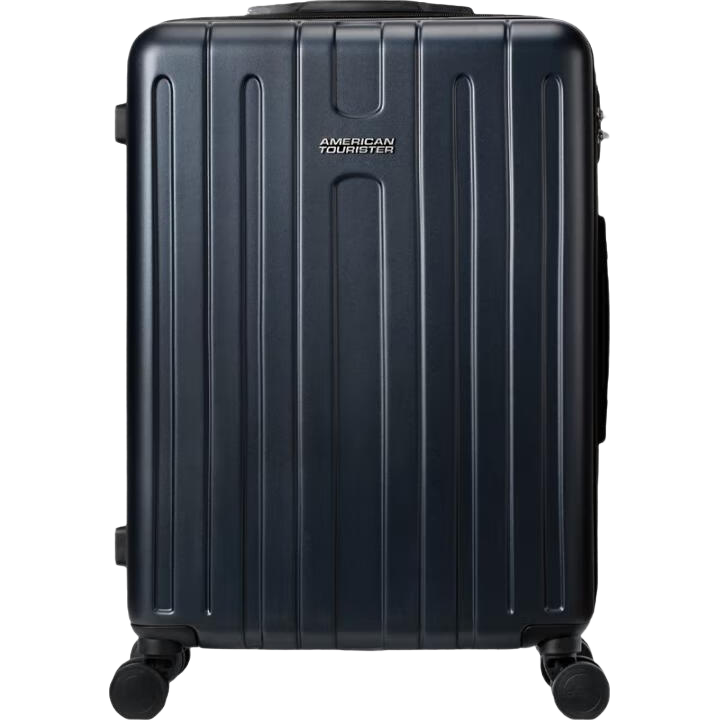 AMERICAN TOURISTER Luggage, 20-Inch Trolley Suitcase, Large Capacity, Student Travel Case, Stylish Upgraded Version with Password Lock, TC3 Blue