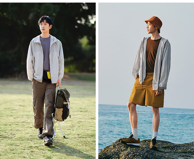 Semir Sun Protection Clothing for Men, UV-Resistant, Cool-Feeling, Triple-Protection Fishing Suit, Summer Style for Couples, 109325108102 19