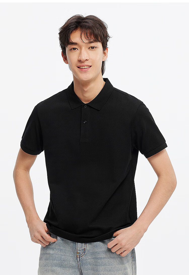 Semir POLO Shirt for Men, Summer Moisture-Wicking Quick-Dry Simple Solid Color Short-Sleeve T-Shirt, Slim-Fit Top 101325115105 13