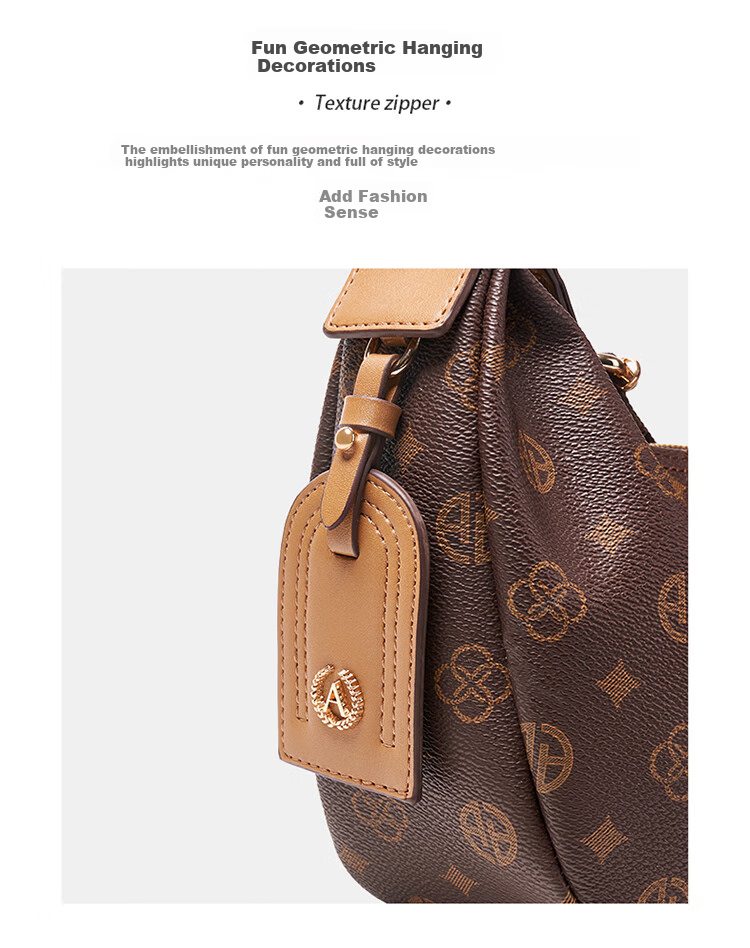 Aokang Women's Handbag, 2026 New Trendy Large Capacity Underarm Bag, Luxury Crossbody Shoulder Bag, High-End Birthday Gift for Girlfriend Or Wife 6