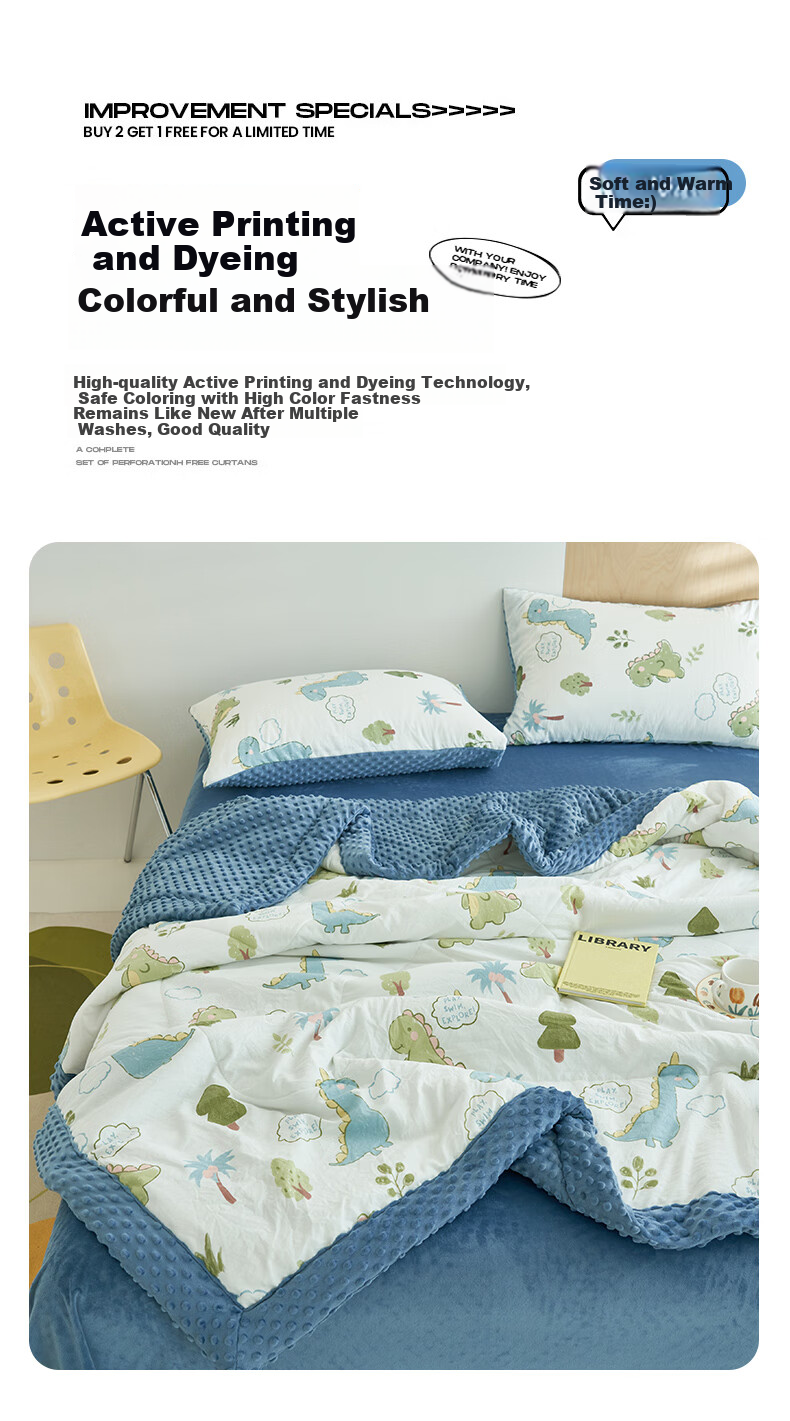 Grace Class A Fabric Doudou Fleece Summer Quilt, Single Person Summer Air Conditioning Quilt, Cooling Comforter, 150*200cm 10