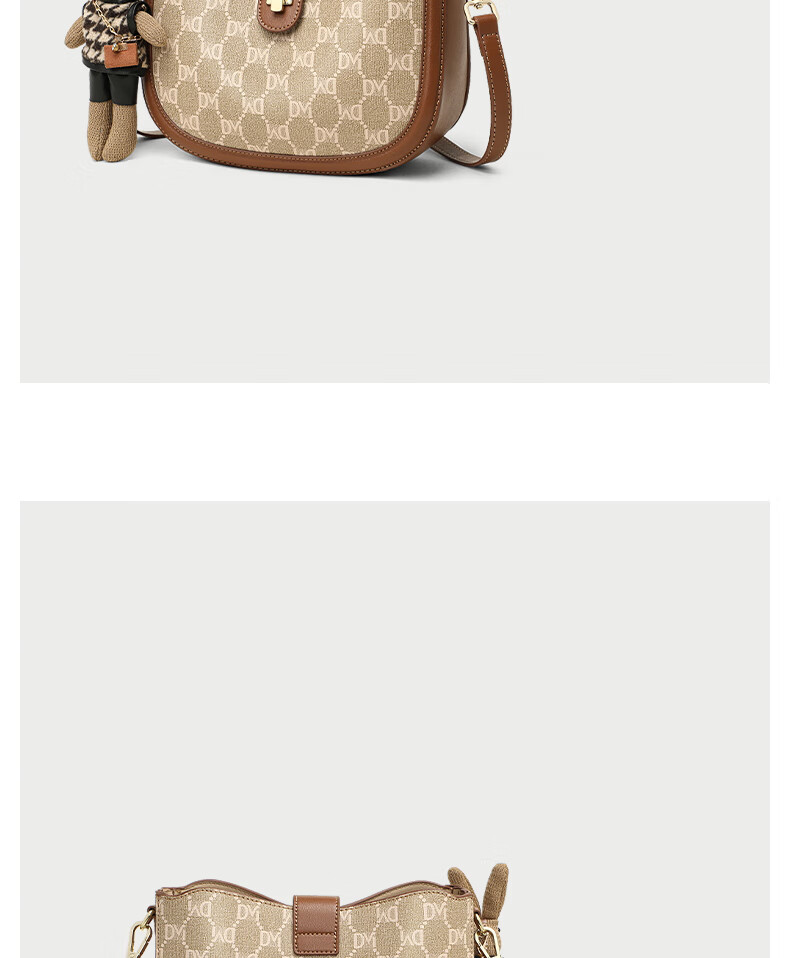 Aiqinghai Handbag, Women's Crossbody Bag, Shoulder Saddle Bag, Large Capacity, Niche Birthday And Mother's Day Gift, Practical Present for Mom 6